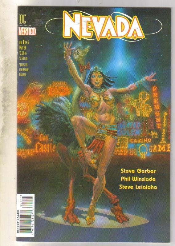Nevada #1 DC Vertigo comic book near mint 9.4