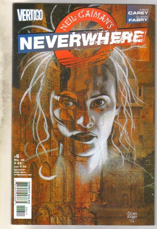 Neil Gaiman's Neverwhere #6 DC Vertigo comic book mint 9.8
