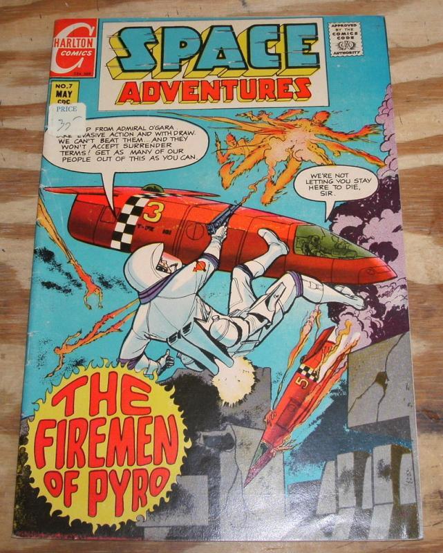 Space Adventures #7 comic book very good/fine 5.0