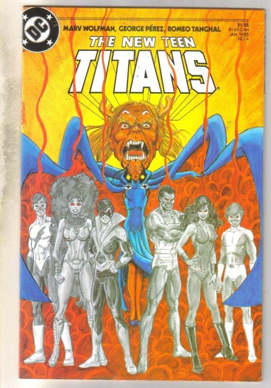 New Teen Titans #4 mint 9.8