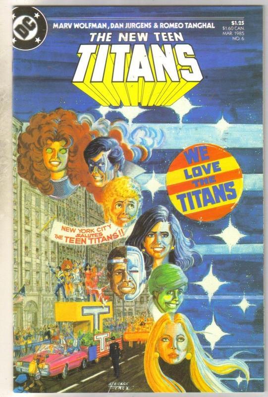 New Teen Titans #6 mint 9.8