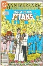 Tales of the Teen Titans #50 comic book near mint 9.4