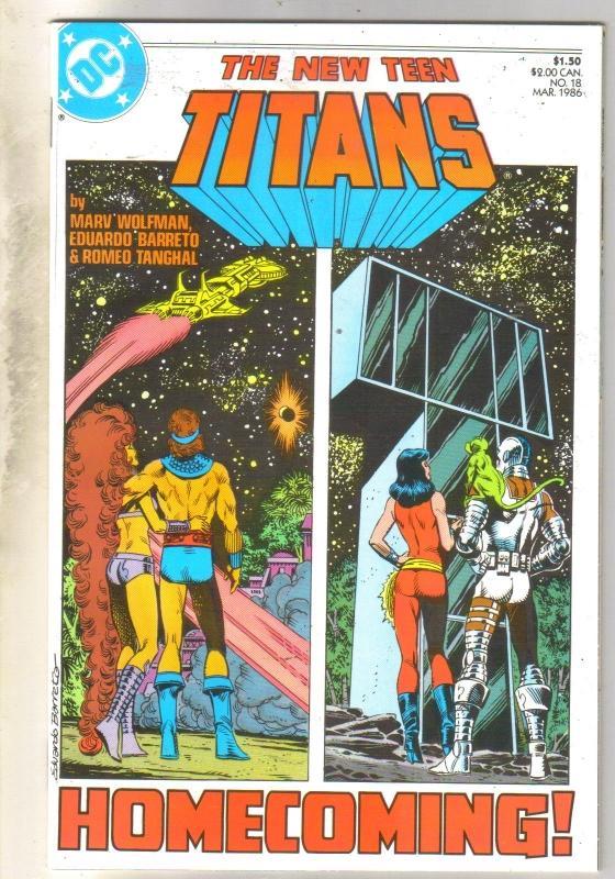 New Titans #18 comic book mint 9.8