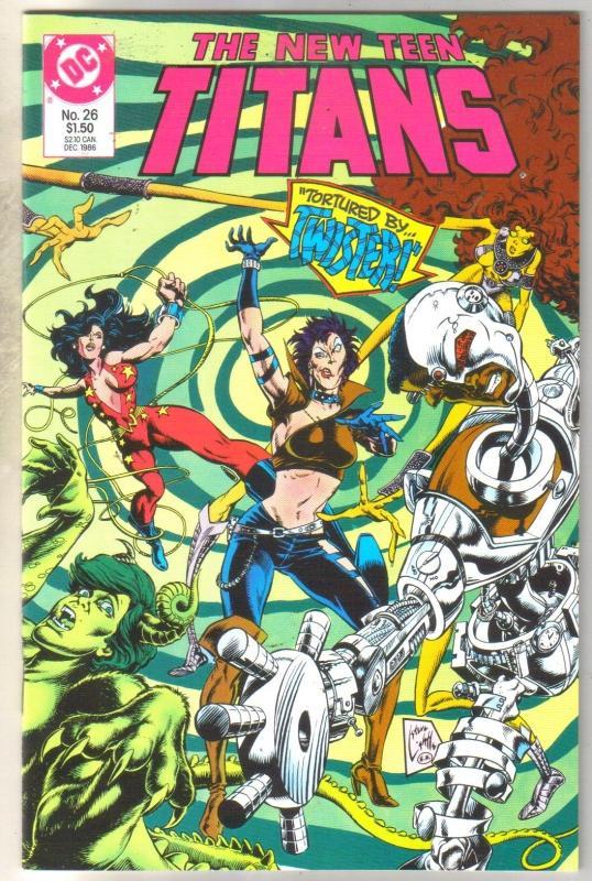 New Titans #26 comic book mint 9.4