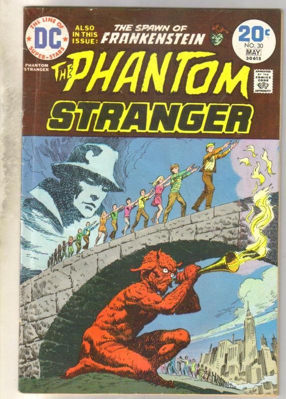 The Phantom Stranger #30 comic book very good 4.0