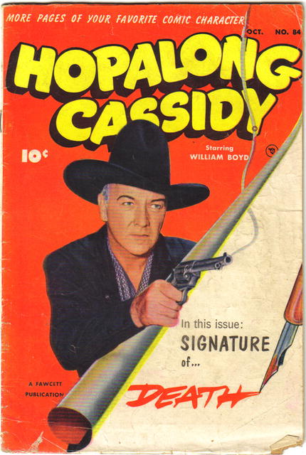 Hopalong Cassidy #84 comic book vg 4.0