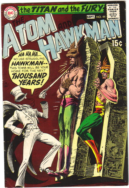 Atom and Hawkman #44 comic book fine/very fine 7.0