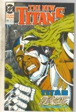 The New Titans #62 comic book near mint 9.4