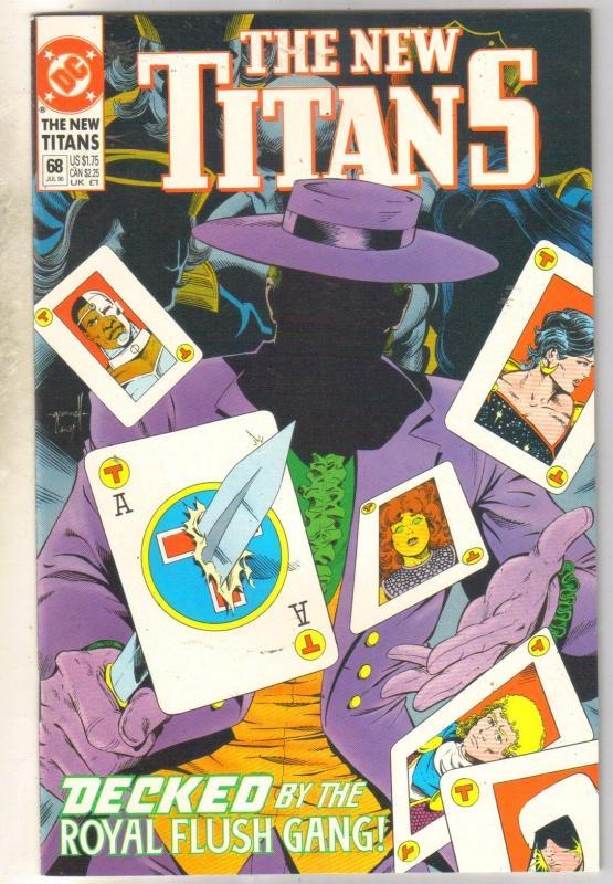 The New Titans #68 comic book mint 9.8
