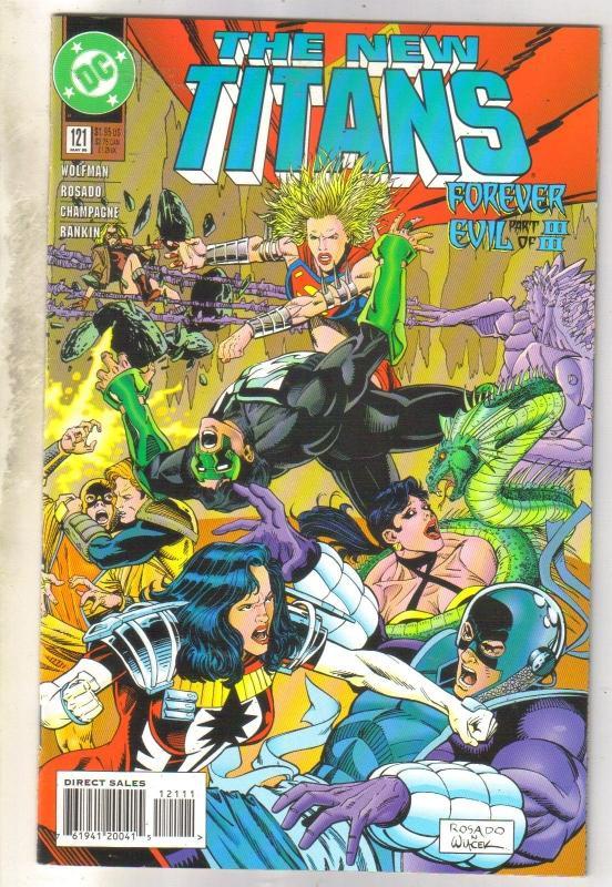 The New Titans #121 comic book near mint 9.4