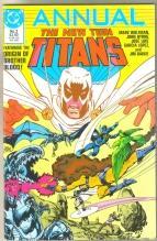 The New Teen Titans Annual #2 comic book near mint 9.4