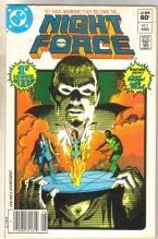 Night Force #1 comic book fine 6.0