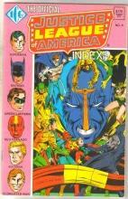 Official Justice League of America Index #4 very fine 8.0