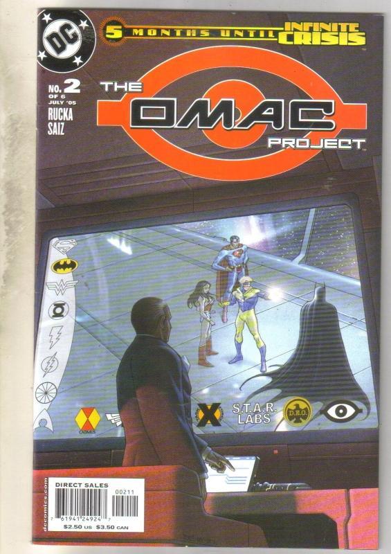 The Omac Project #2 (of 6) comic book mint 9.8
