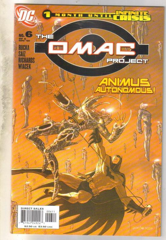 The Omac Project #6 (of 6) comic book near mint 9.4
