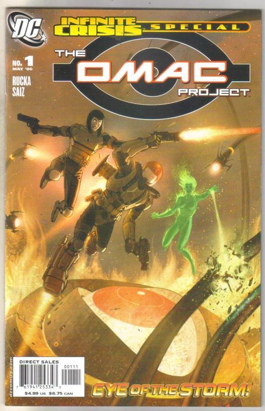 Infinite Crisis Special Omac Project #1 comic book near mint 9.4