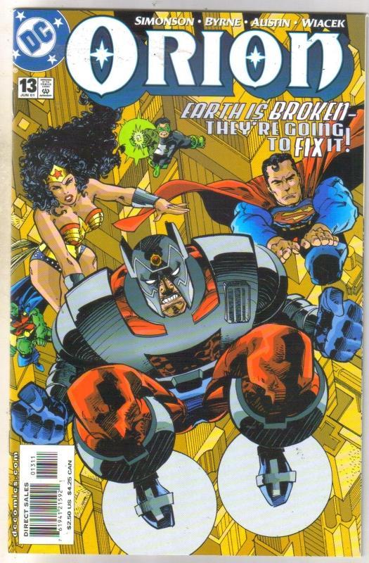 Orion #13 comic book near mint 9.4