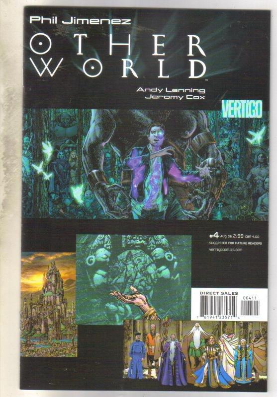 Other World #4 Vertigo comic book near mint 9.4