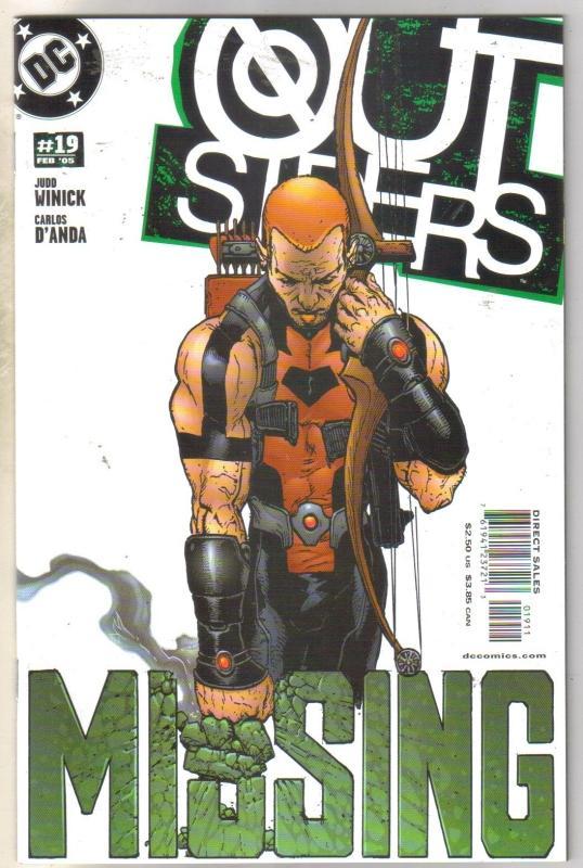 Outsiders #19 comic book mint 9.8