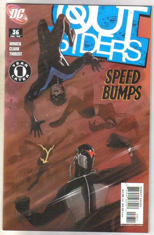 Outsiders #36 comic book mint 9.8