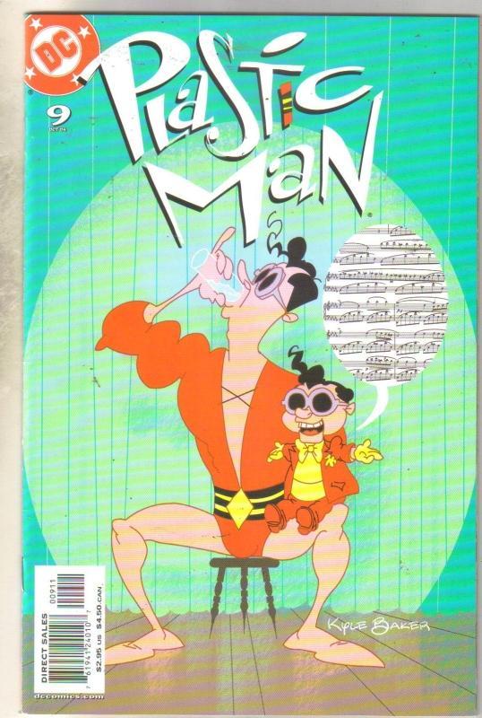 Plastic Man #9 comic book near mint 9.4