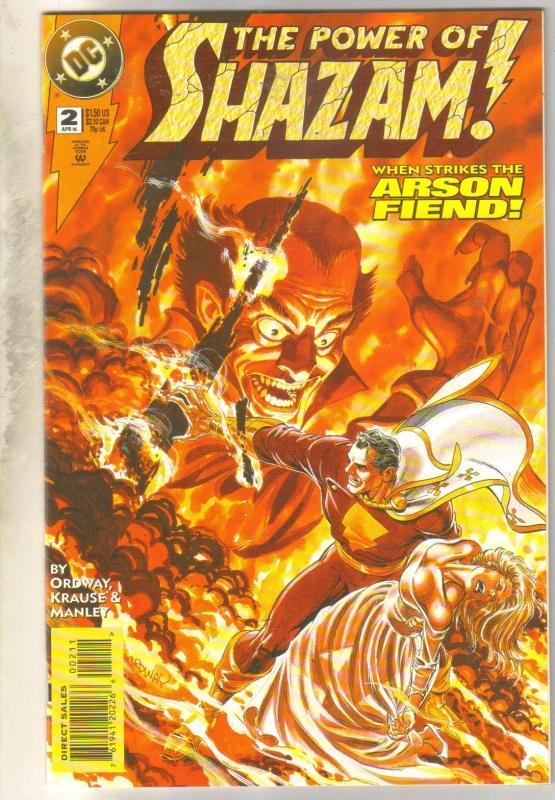 Power of Shazam #2 comic book near mint 9.4