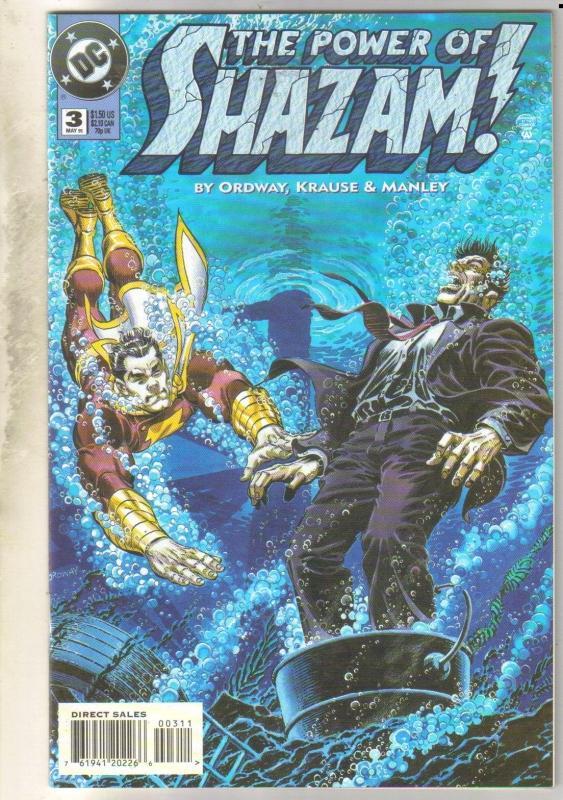 Power of Shazam #3 comic book near mint 9.4