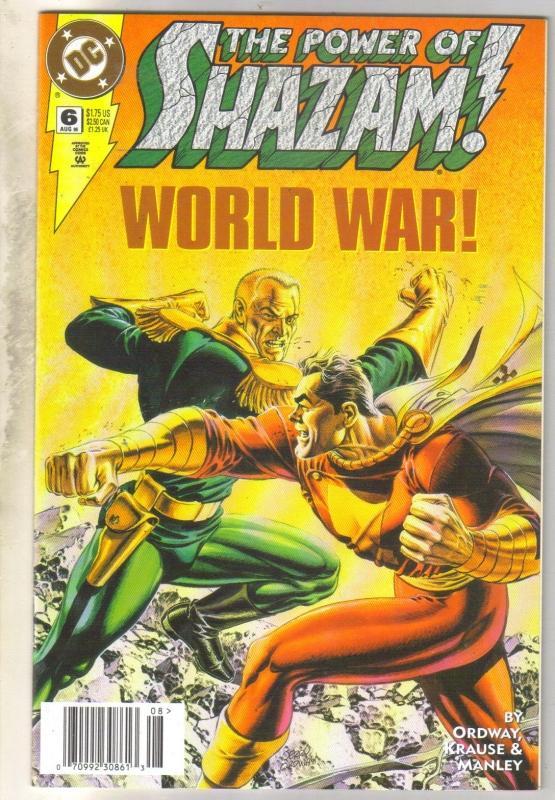 Power of Shazam #6 comic book near mint 9.4