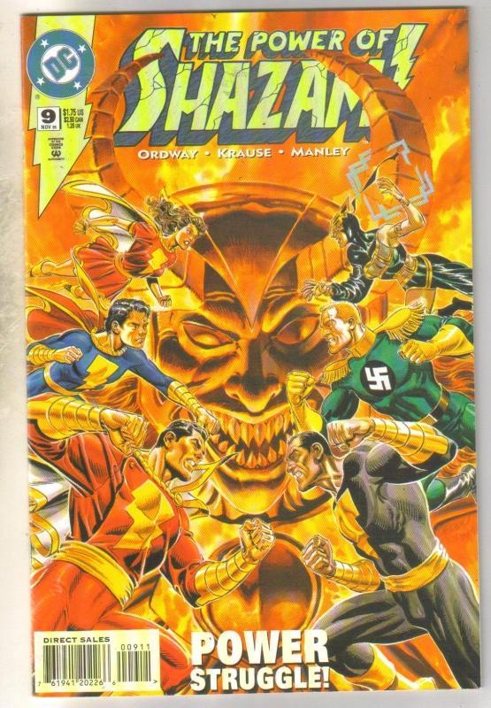 Power of Shazam #9 comic book near mint 9.4
