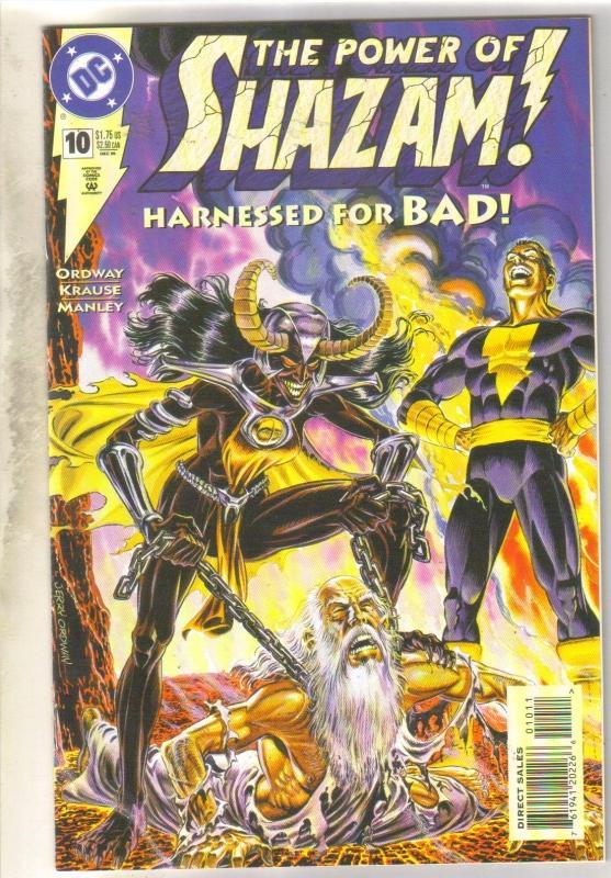Power of Shazam #10 comic book near mint 9.4