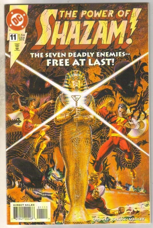 Power of Shazam #11 comic book near mint 9.4