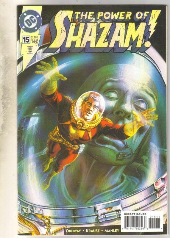 Power of Shazam #15 comic book near mint 9.4