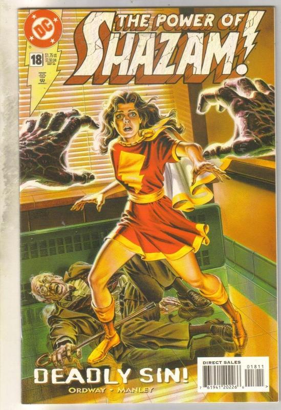 Power of Shazam #18 comic book near mint 9.4