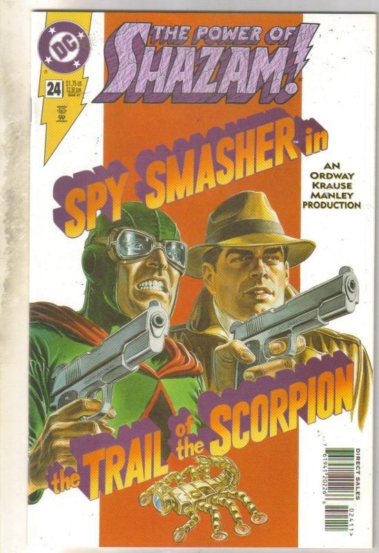 Power of Shazam #24 comic book near mint 9.4