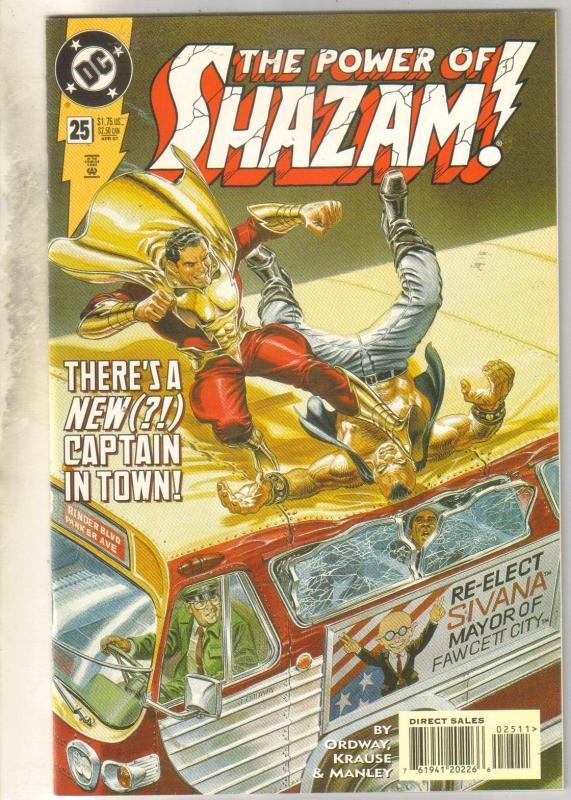 Power of Shazam #25 comic book near mint 9.4
