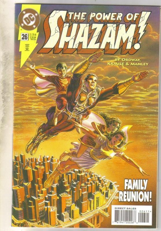 Power of Shazam #26 comic book near mint 9.4