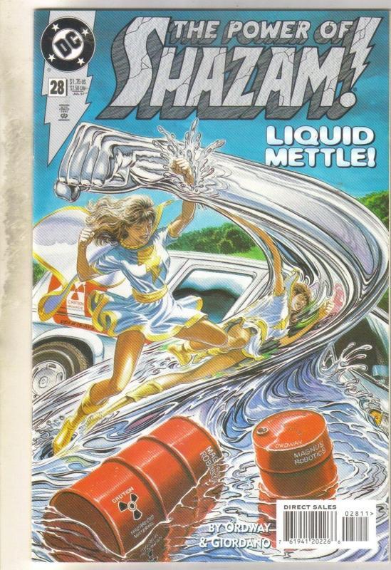 Power of Shazam #28 comic book near mint 9.4