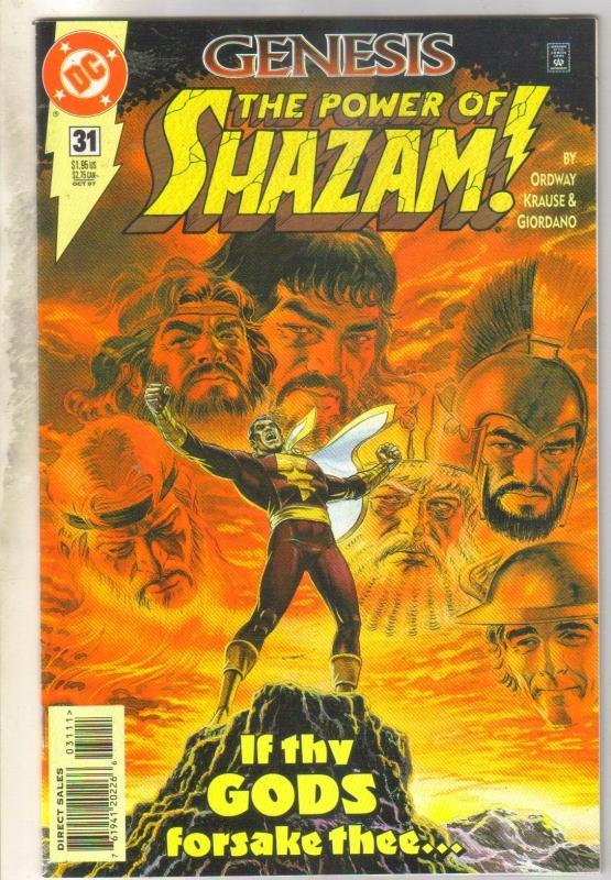 Power of Shazam #31 comic book near mint 9.4