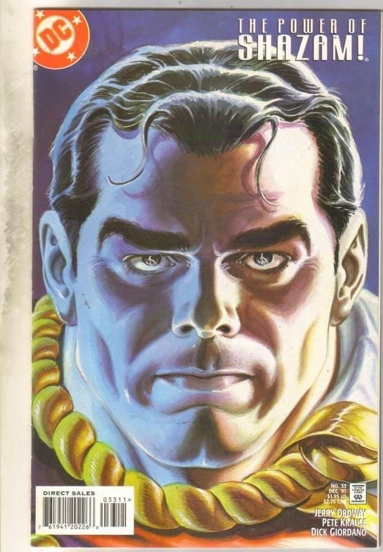Power of Shazam #33 comic book near mint 9.4