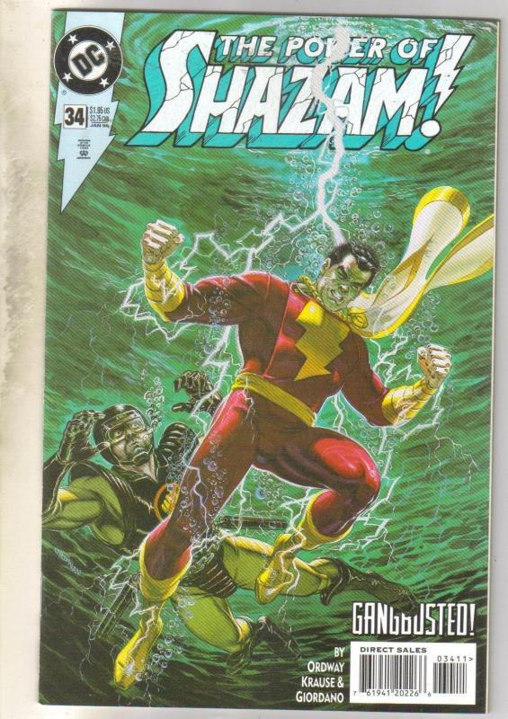 Power of Shazam #34 comic book mint 9.8