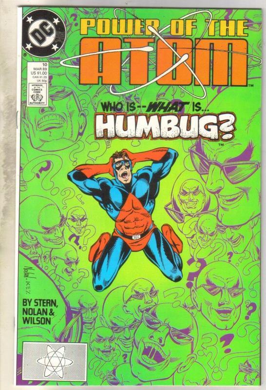 Power of the Atom #10 comic book near mint 9.4