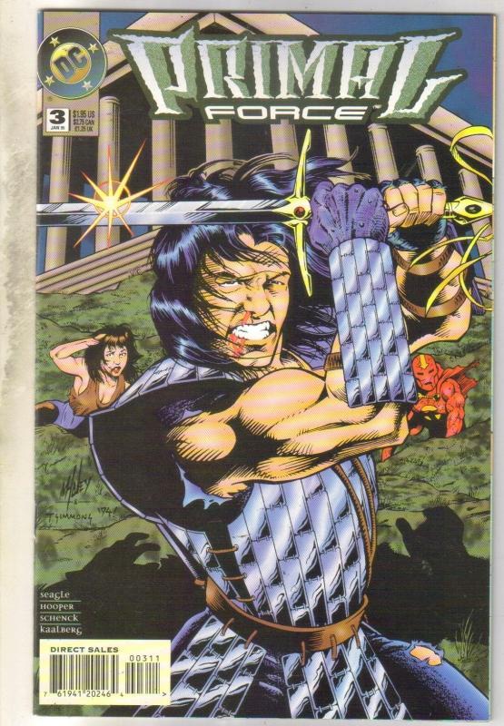 Primal Force #3 comic book near mint 9.4
