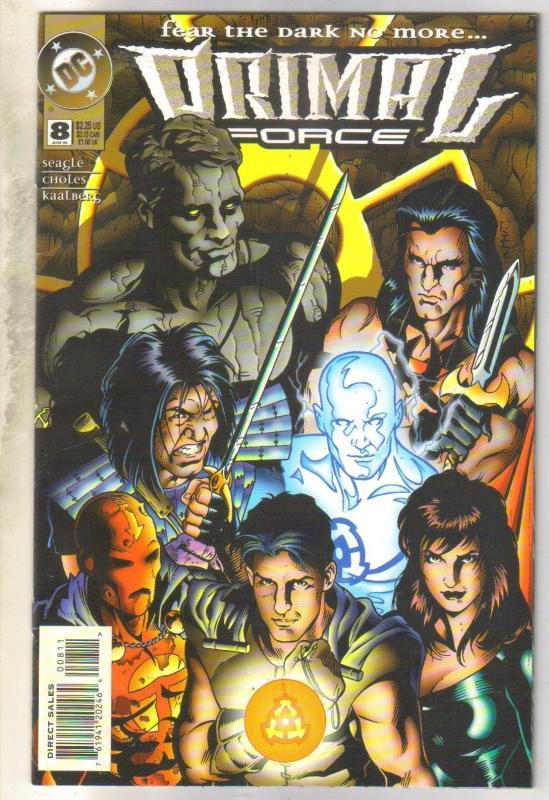 Primal Force #8 comic book near mint 9.4