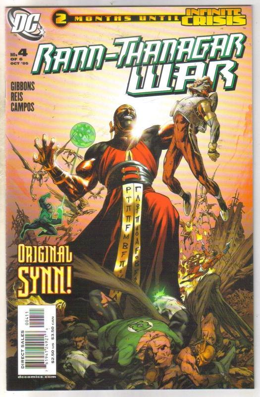 Rann-Thanagar War #4 comic book mint 9.8