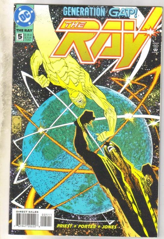 The Ray #5 comic book near mint 9.4