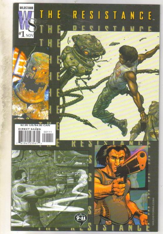 The Resistance #1 comic book near mint 9.4