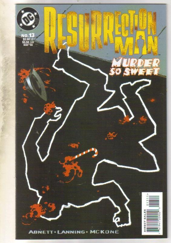 Resurrection Man #13 comic book near mint 9.4