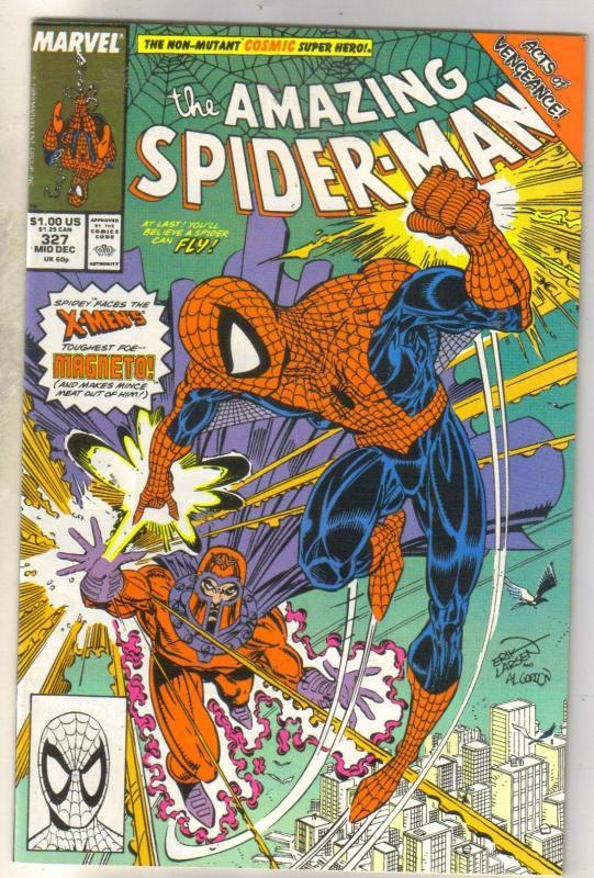 Amazing Spider-man #327 comic book near mint 9.4