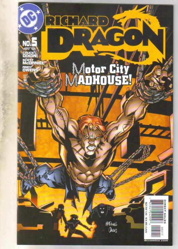 Richard Dragon #5 comic book near mint 9.4