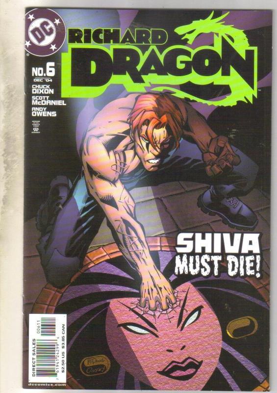 Richard Dragon #6 comic book near mint 9.4